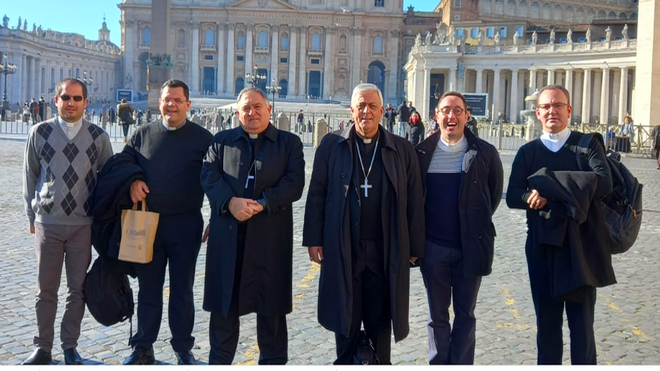 Obispos de Canarias, en Roma