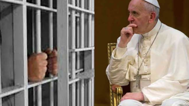 El Papa, con los presos