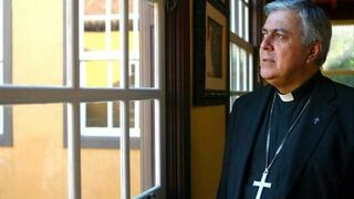 El obispo de Tenerife, Bernardo Álvarez