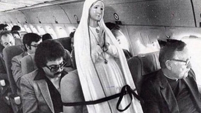 Una Virgen de altos vuelos