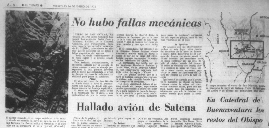 El Tiempo 25 enero 1972