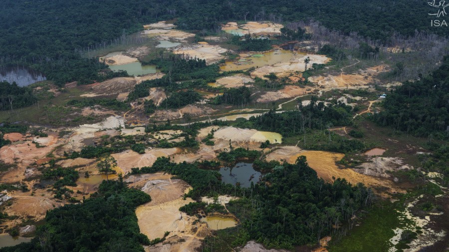 Minería ilegal en la Tierra Yanomami
