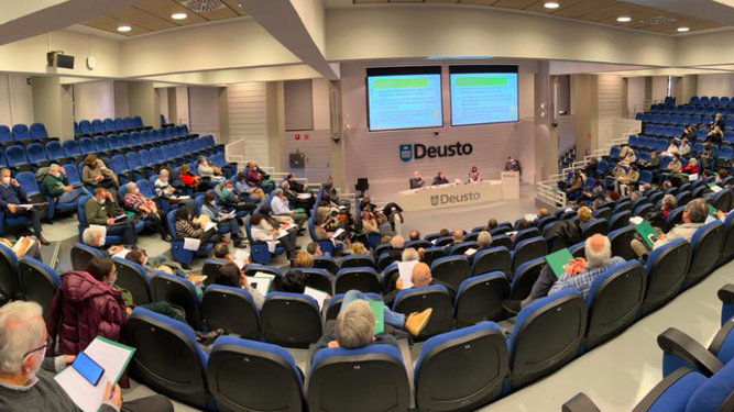 Encuentro sinodal de la diócesis de Bilbao en Deusto