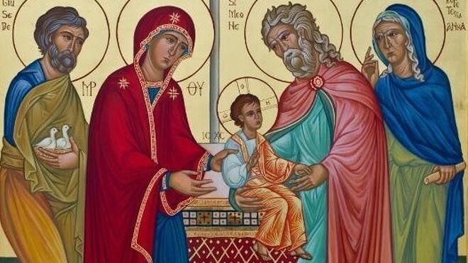 Presentación del Niño Jesús en el templo
