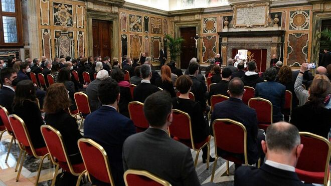 Francisco, a Religión Digital: "Gracias, y sigan informando, vayan adelante"