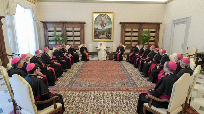 Última visita 'ad limina' de los obsipos españoles