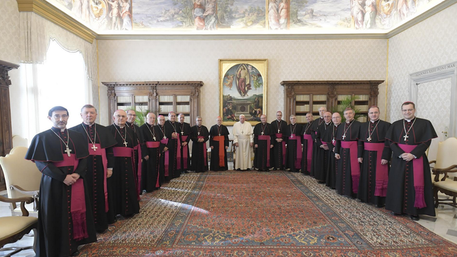 Visita a'ad limina' cuarto grupo de obispos españoles