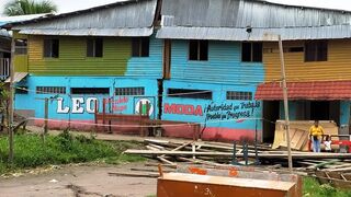 Estragos del desbarranque en Santa Clotilde