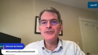 Rafael Luciani, durante su conversación en la diócesis de Getafe