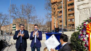 Madrid honra al padre José María de Llanos con una placa conmemorativa por su compromiso cívico y religioso