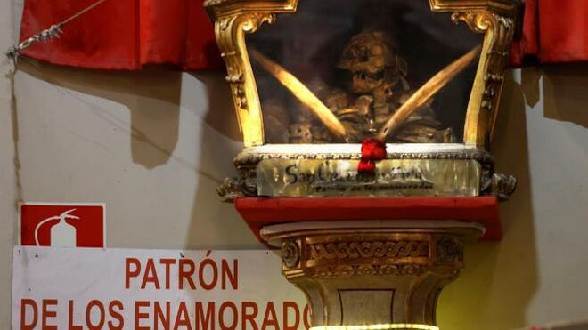 Reliquias de san Valentín