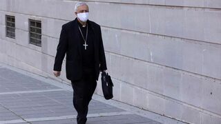 Bernardo Álvarez, a su entrada en la Fiscalía