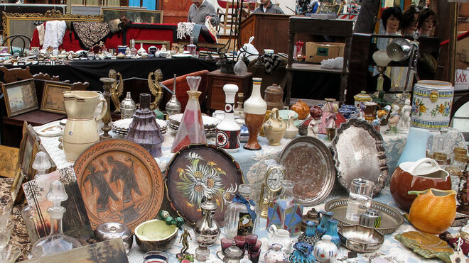 Mercado de Porta Portese, en Roma