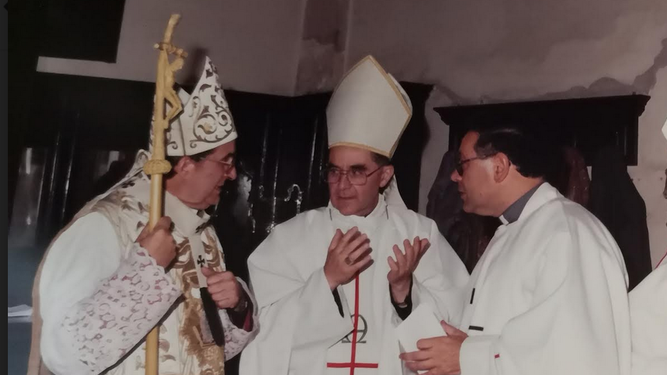 Con el NUncio Tagliaferri