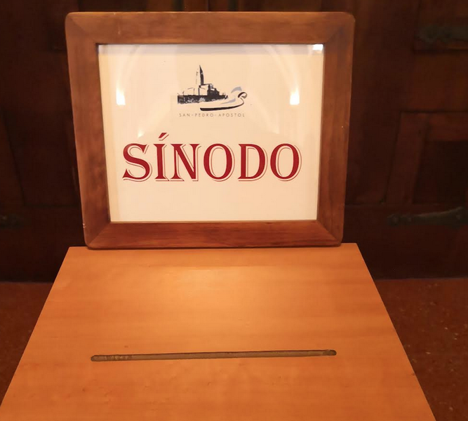 Urna del Sínodo en San Pedro