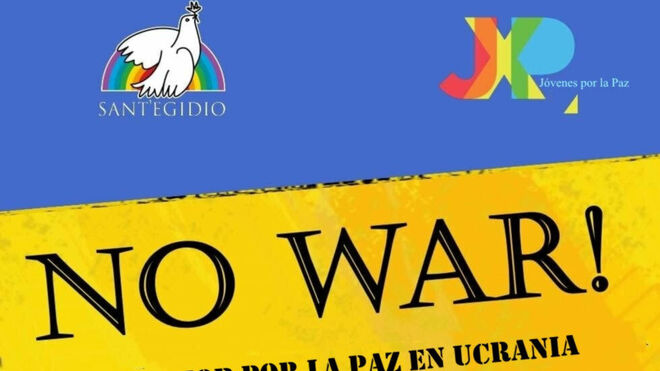 ¡No a la guerra, sí a la paz! Sant'Egidio convoca un flashmob por Ucrania