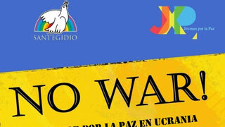 ¡No a la guerra, sí a la paz! Sant'Egidio convoca un flashmob por Ucrania