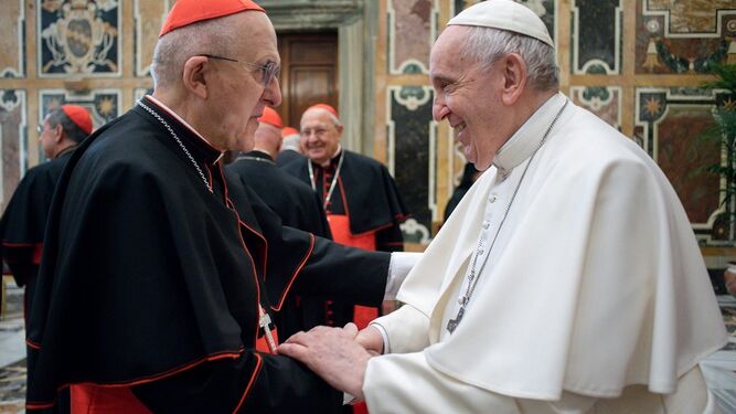 Osoro, con el Papa Francisco
