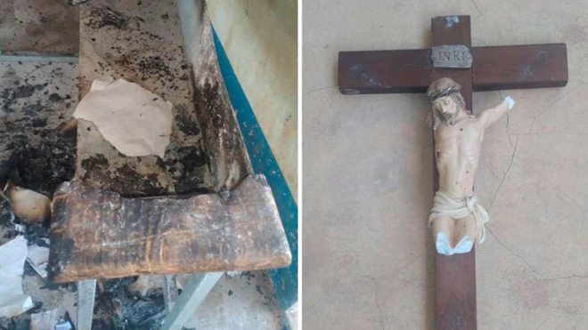 Destrozos en el seminario católico de Burkina Faso