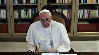 Papa Francisco en el encuentro con universitarios de América