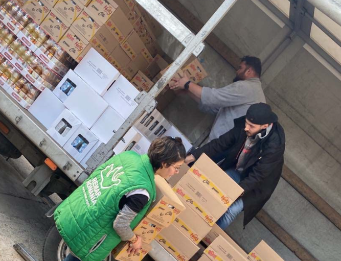 Ayuda Mensajeros a Ucrania