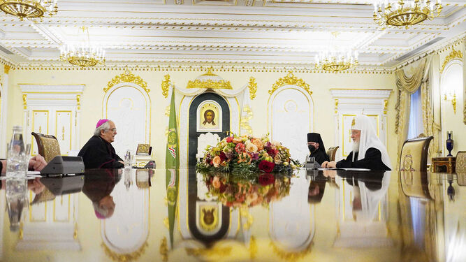 Kirill recibe al Nuncio del Papa en Rusia