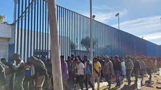 Migrantes en Melilla