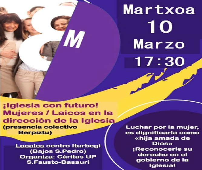 Encuentro sobre la mujer en Basauri