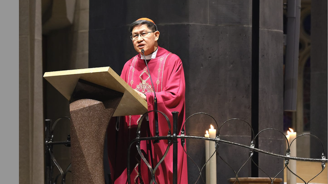 Tagle, en la Sagrada Familia