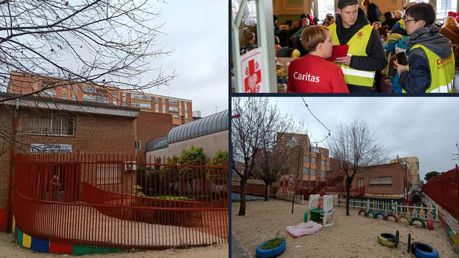 Primer centro de acogida de refugiados ucranianos en el sur de Madrid