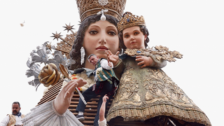 La Ofrenda de flores a la Virgen de los Desamparados