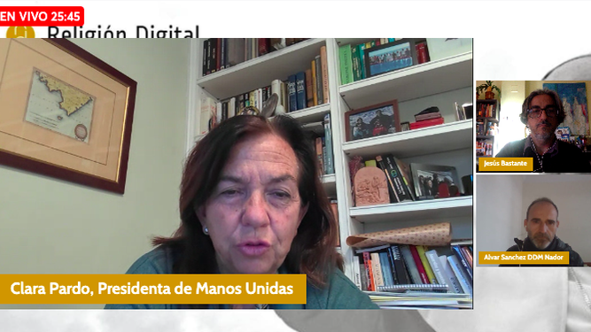 Clara Pardo, presidenta de Manos Unidas