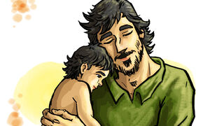 San José y el niño