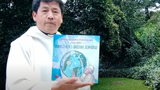 Víctor R. Moreno, con el libro de cuentos Laudato Si