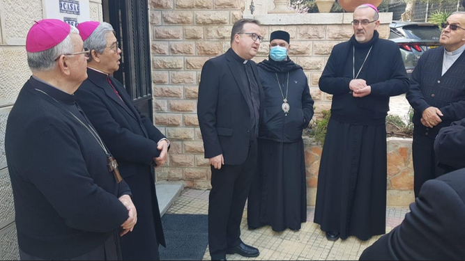 Asamblea de los Ordinarios Católicos de Tierra Santa en la Casa de Santiago de Jerusalén