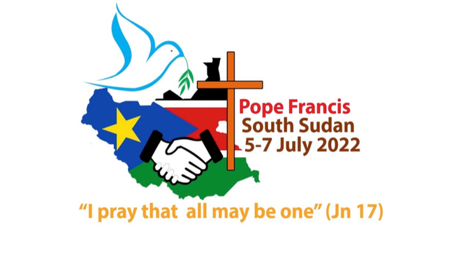 El lema y el logo del Viaje Apostólico de Francisco a Sudán del Sur