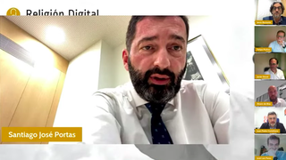 Santiago Portas, durante el debate