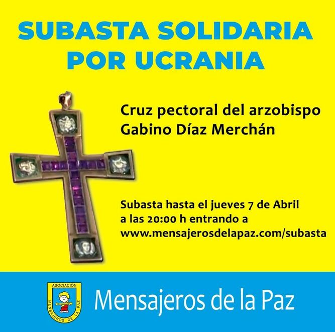 Subasta solidaria de Mensajeros de la Paz