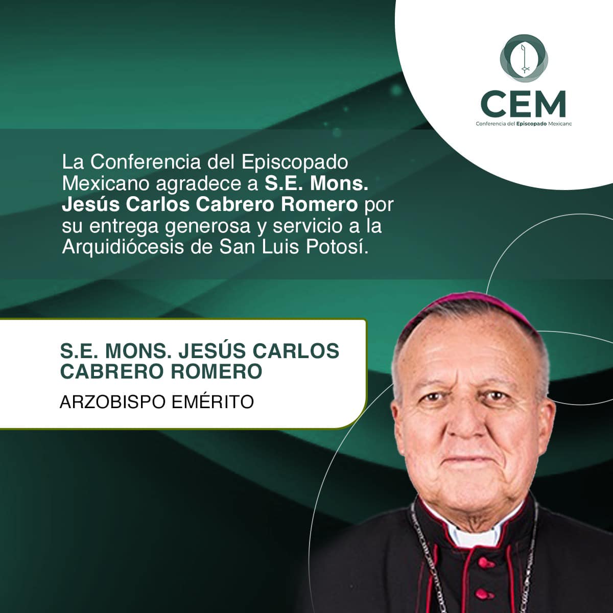Monseñor Jesús Carlos Cabrero