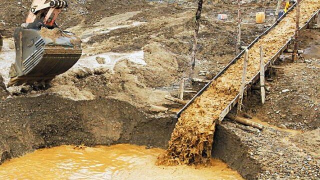 Minería ilegal en la Amazonía