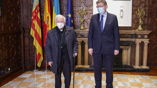 Ximo Puig, con Cañizares