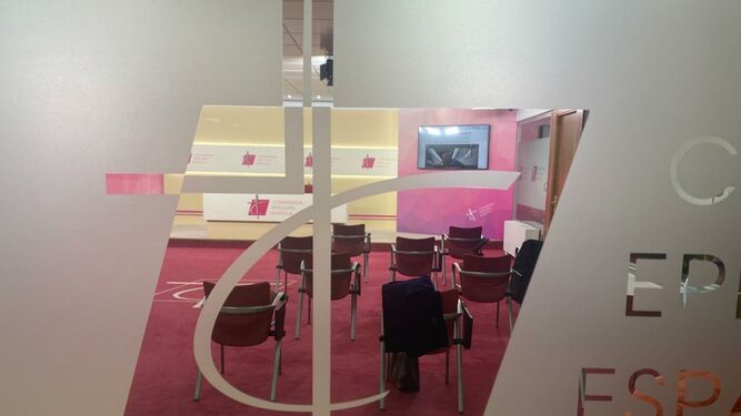 Sala de prensa de la CEE