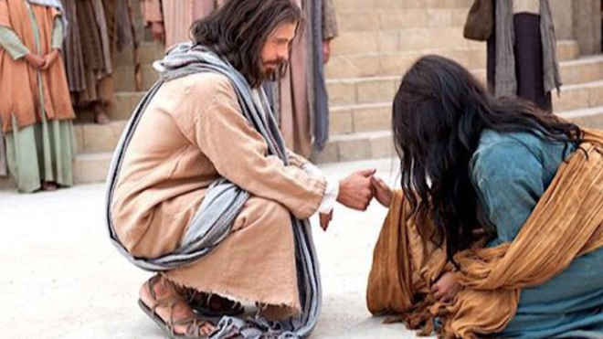 Jesús y la adúltera