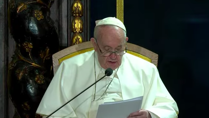 Primer discurso del Papa