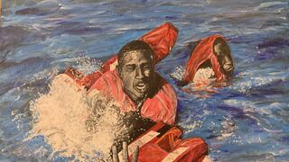 El cuadro de Daniel al Papa