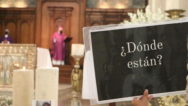 ¡No más violencia, no más desaparecidos!: Mons. Rogelio Cabrera.