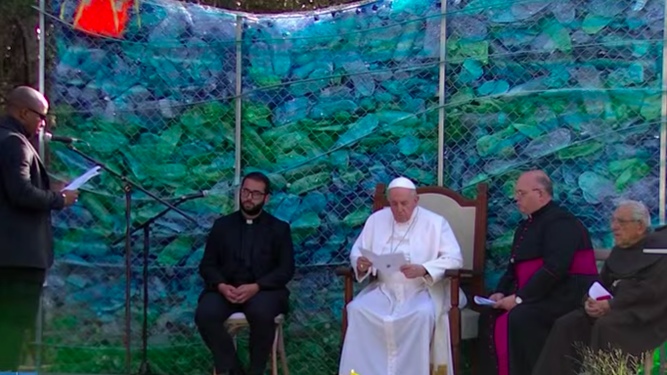 Siriman, con el Papa