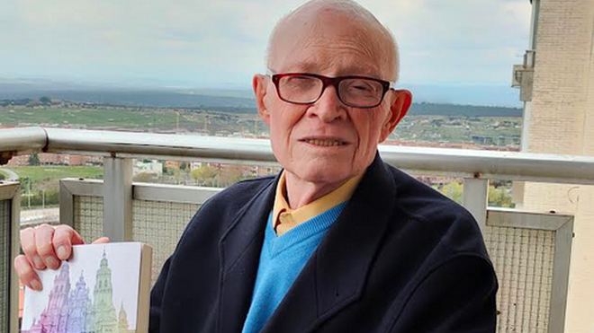 Antonio Aradillas, con su libro sobre las catedrales