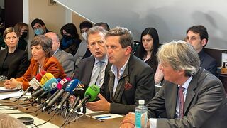 Pedro Strecht, junto a Javier Cremades