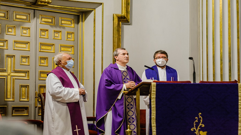 Mons. Vicente de Paula en Nuestra Señora de Atocha